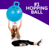 Quality Hopping Ball for Kids, Teens, and Adults (Blue) - Xino Sports