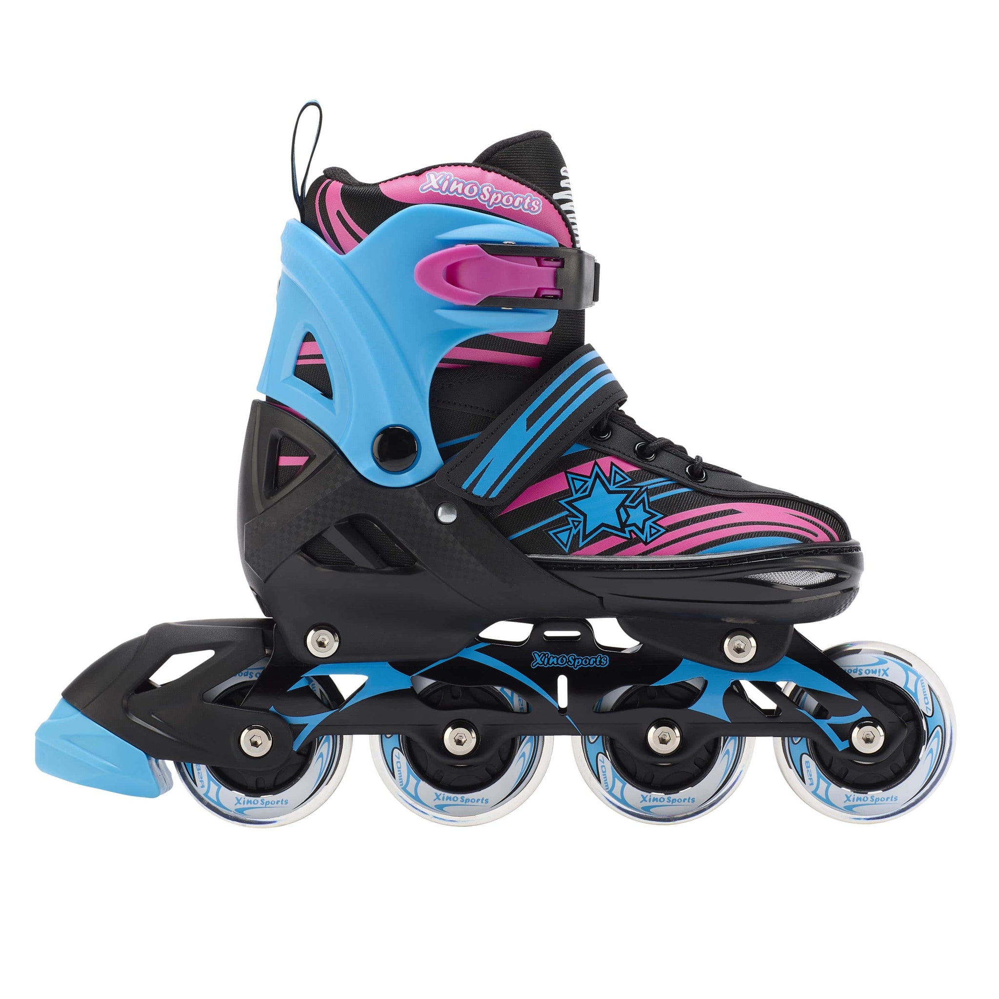 Adjustable Inline Skates with light-up wheels - Xino Sports