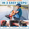 Inline Skates Combo |  Light-Up Skates for Kids, Youth - Xino Sports