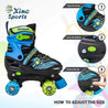 Adjustable Roller Skates for Boys, Girls | Light-Up Wheels - Xino Sports