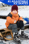 Ice Skates for Boys and Girls | Adjustable | Reinforced - Xino Sports
