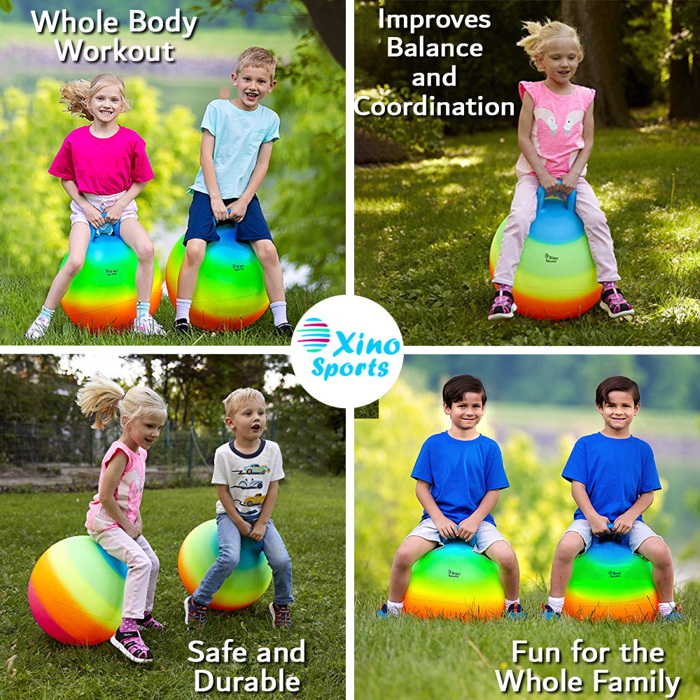 Jumping Ball for Children, Teenagers, and Adults - Xino Sports