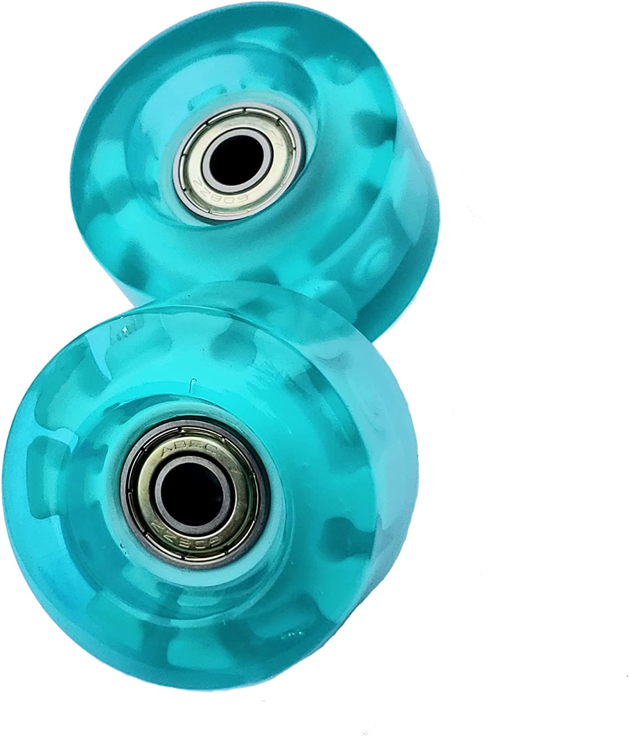 Roller Skates Replacement Wheels - Rainbow | Pack of 2 | Xino Sports - Xino Sports