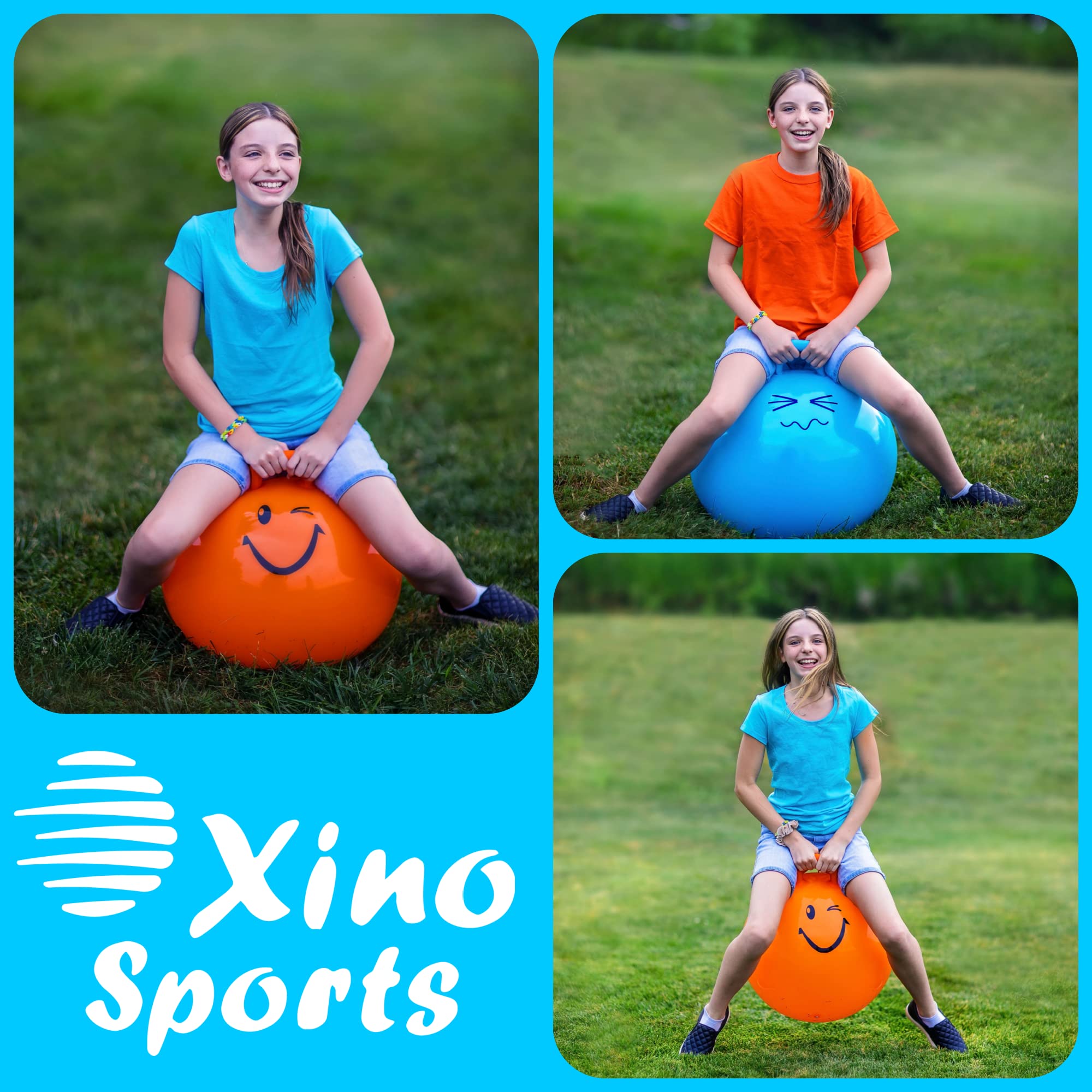 Deluxe Hopping Ball for Kids, Teenagers, and Adults | Xino Sports - Xino Sports