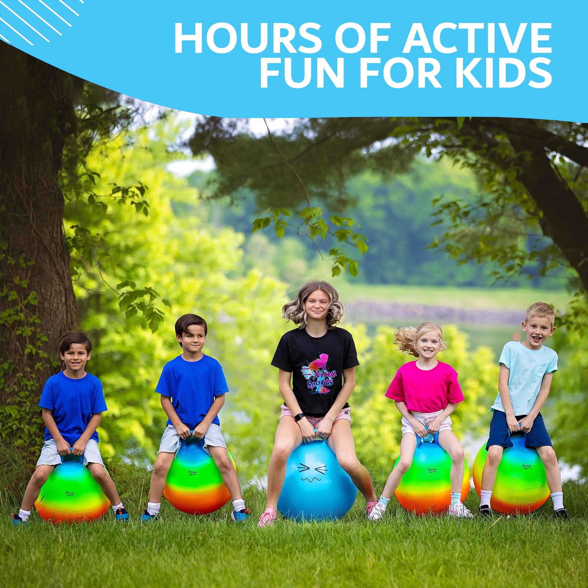 Jumping Ball for Children, Teenagers, and Adults – Xino Sports