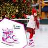 Girls Ice Skates | Adjustable | Reinforced Ankle Support and Padding | Xino Sports - Xino Sports