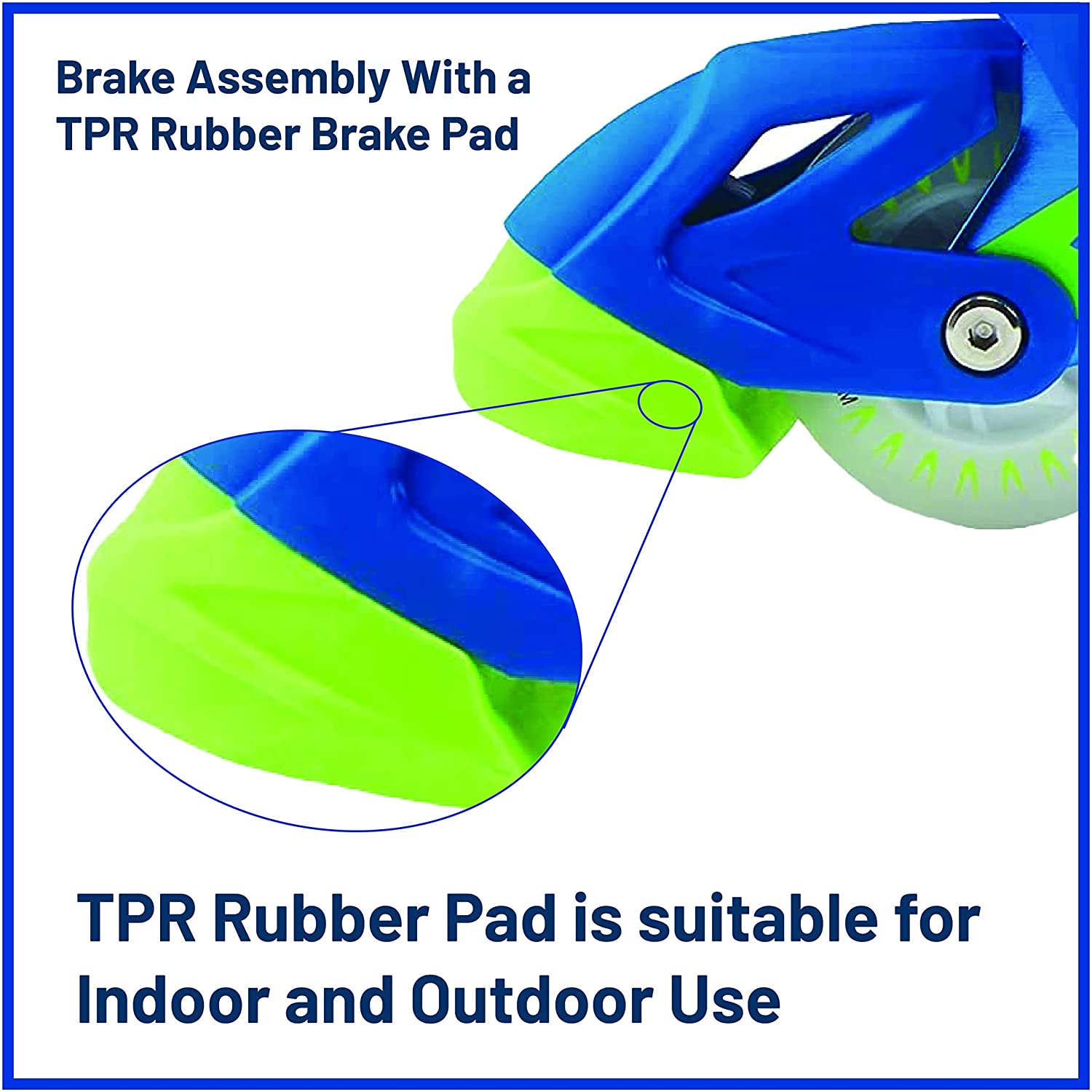 Replacement brake pad for roller blades - Xino Sports