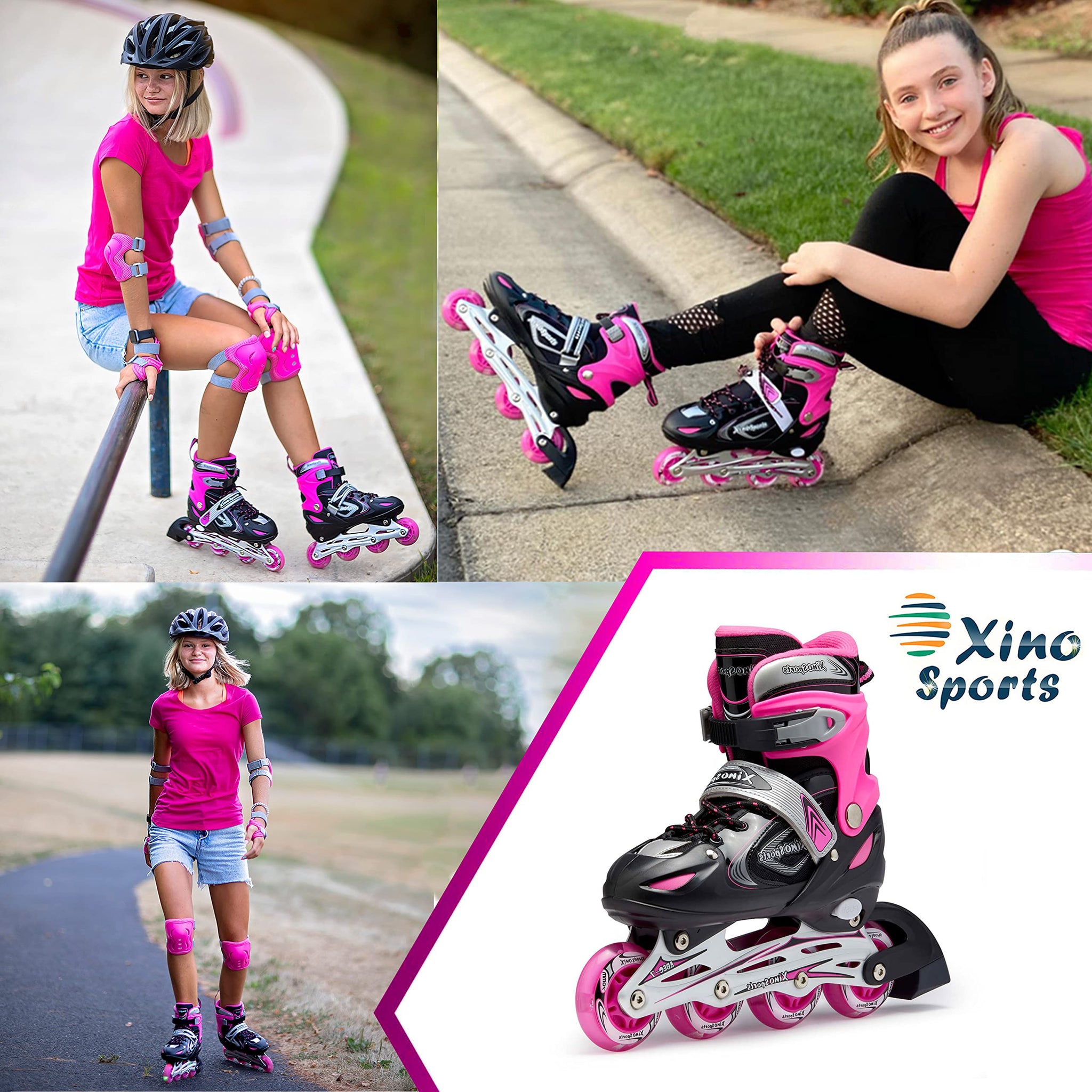 Skates Girl 3 Years Old  Skates Girls - Baby Young Children Skate Set 2-3  Years Old Boys and Girls Roller Skates